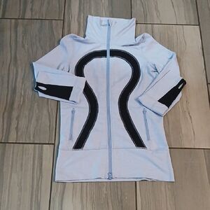 Lululemon Athletica Blue and Black Ski Jacket